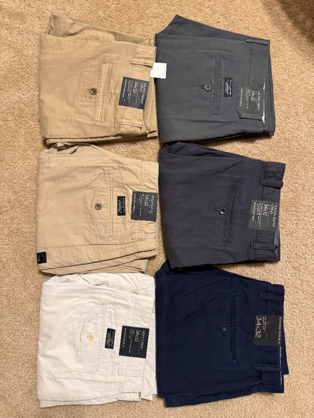 Banana Republic Chinos 34x32